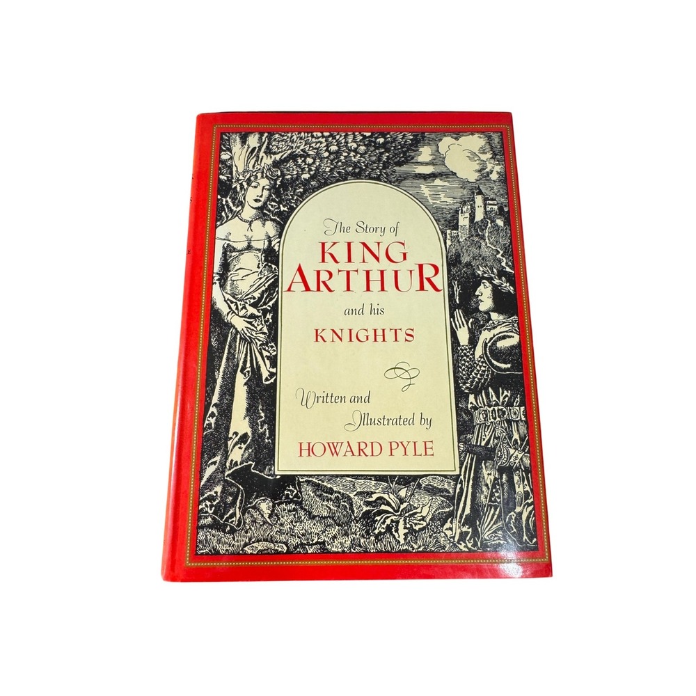 The Story of King Arthur and his Knights‎ Howard Pyle Scribner's Hardcover Red